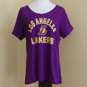 Fanatics Los Angeles Lakers Women’s V-neck T-Shirt